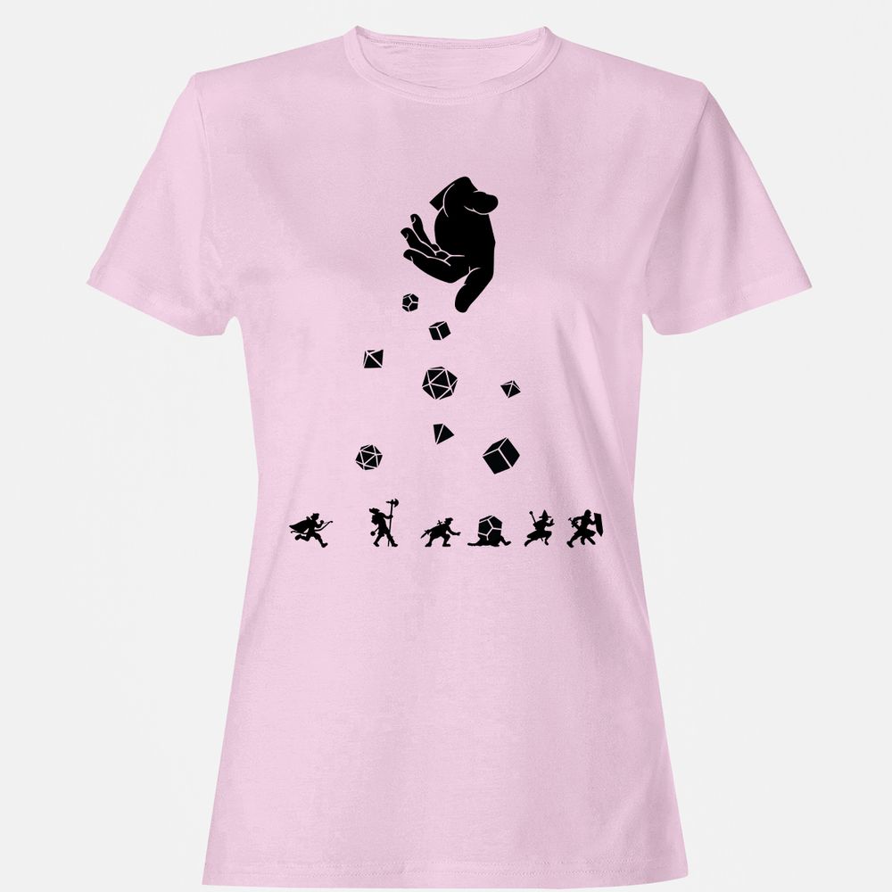 Women's T-Shirt - VZR6EBQU - Light Pink - 9