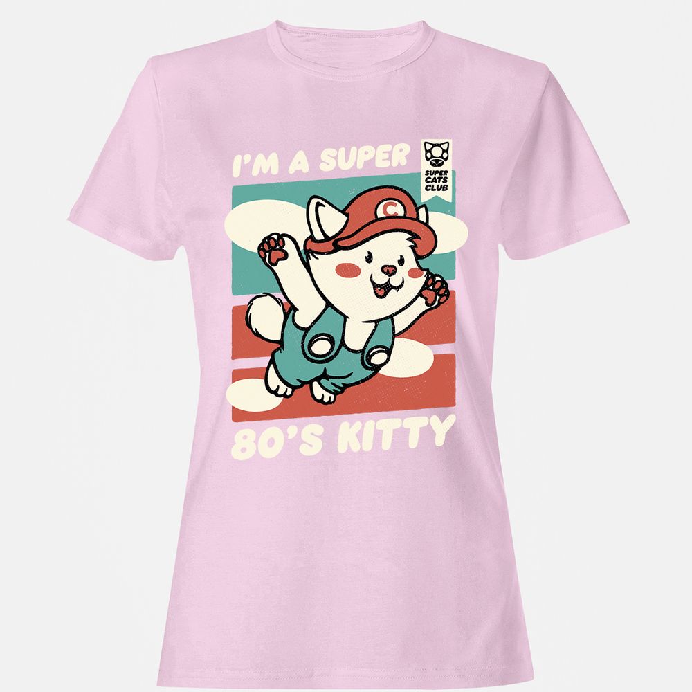 Women's T-Shirt - QGA4RECZ - Light Pink - 9