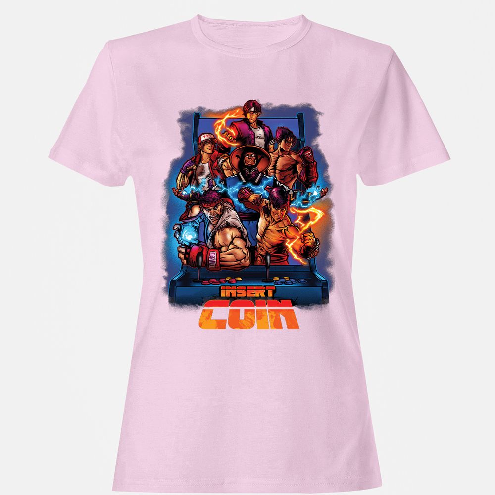 Women's T-Shirt - QB448NDV - Light Pink - 9