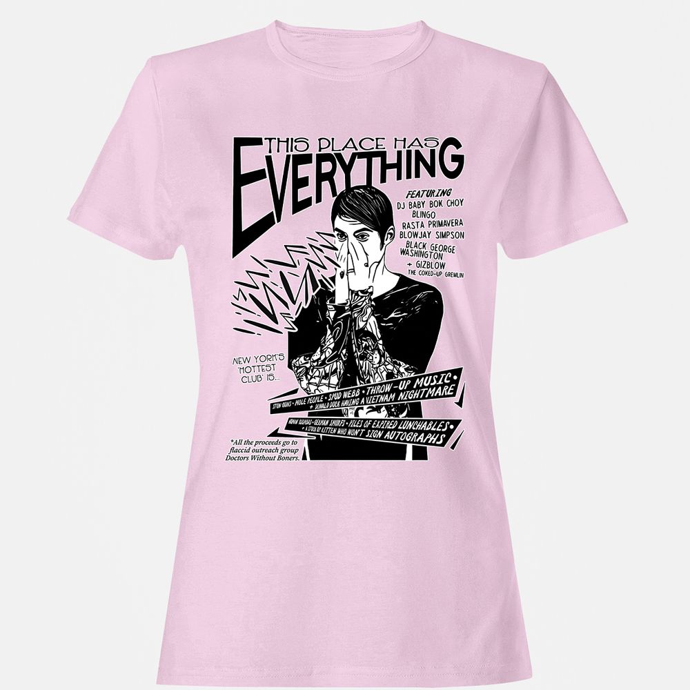 Women's T-Shirt - SAAJFWME - Light Pink - 9