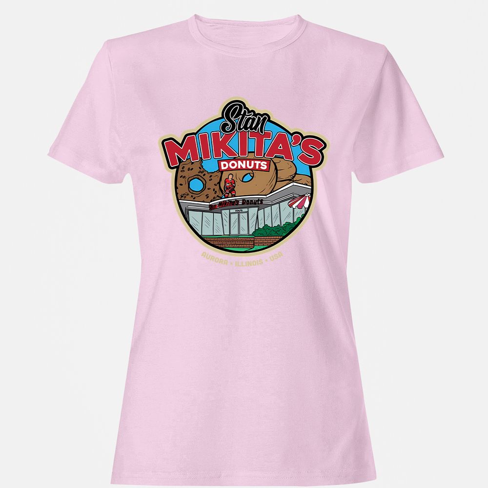 Women's T-Shirt - H3CEQLXD - Light Pink - 9