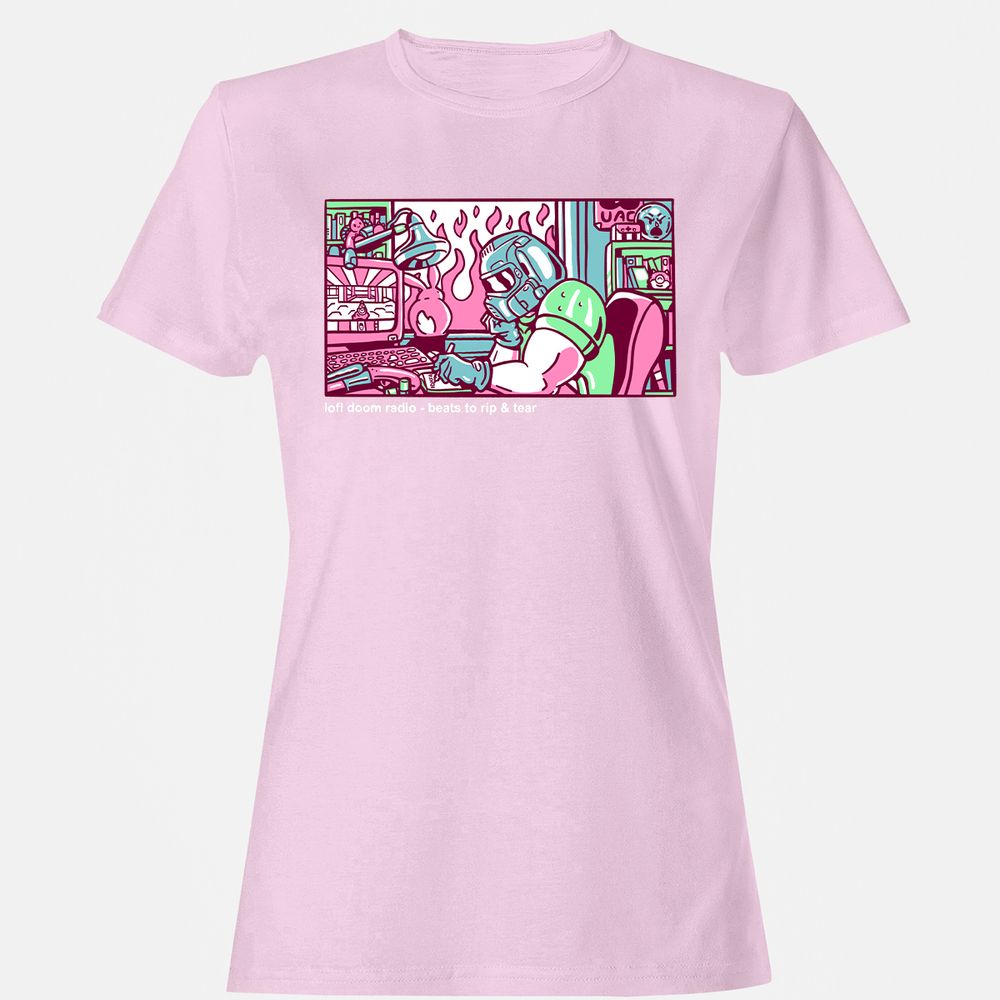 Women's T-Shirt - 3T1QUHZ9 - Light Pink - 9