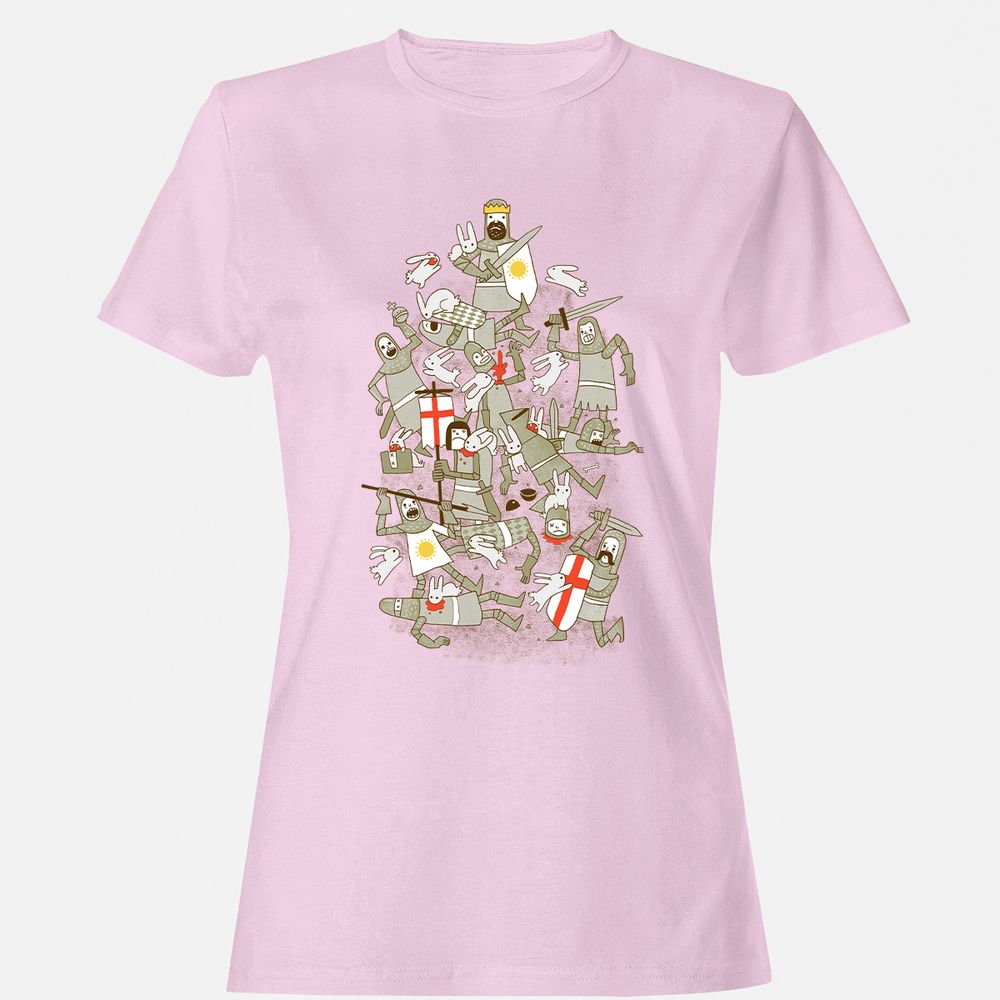 Women's T-Shirt - 7EJN3A6L - Light Pink - 9