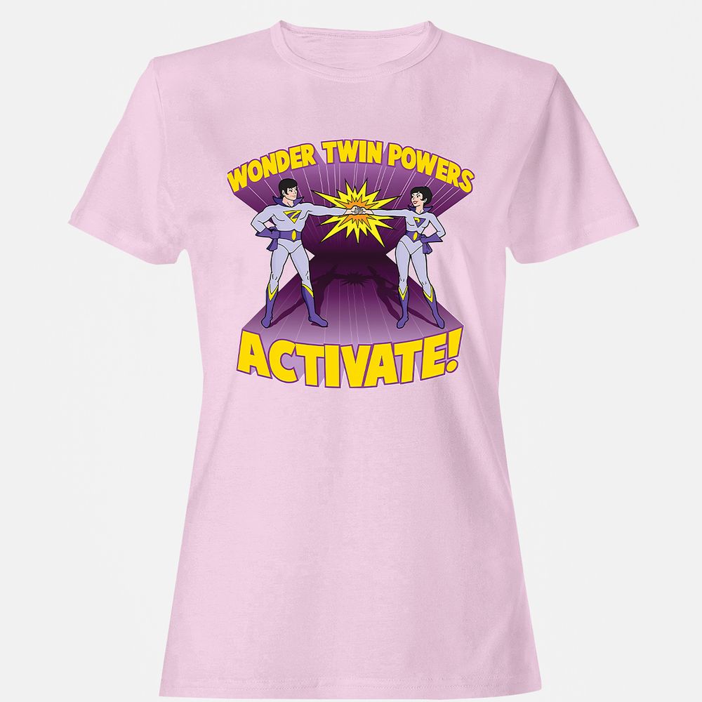 Women's T-Shirt - 6TPF9UF1 - Light Pink - 9
