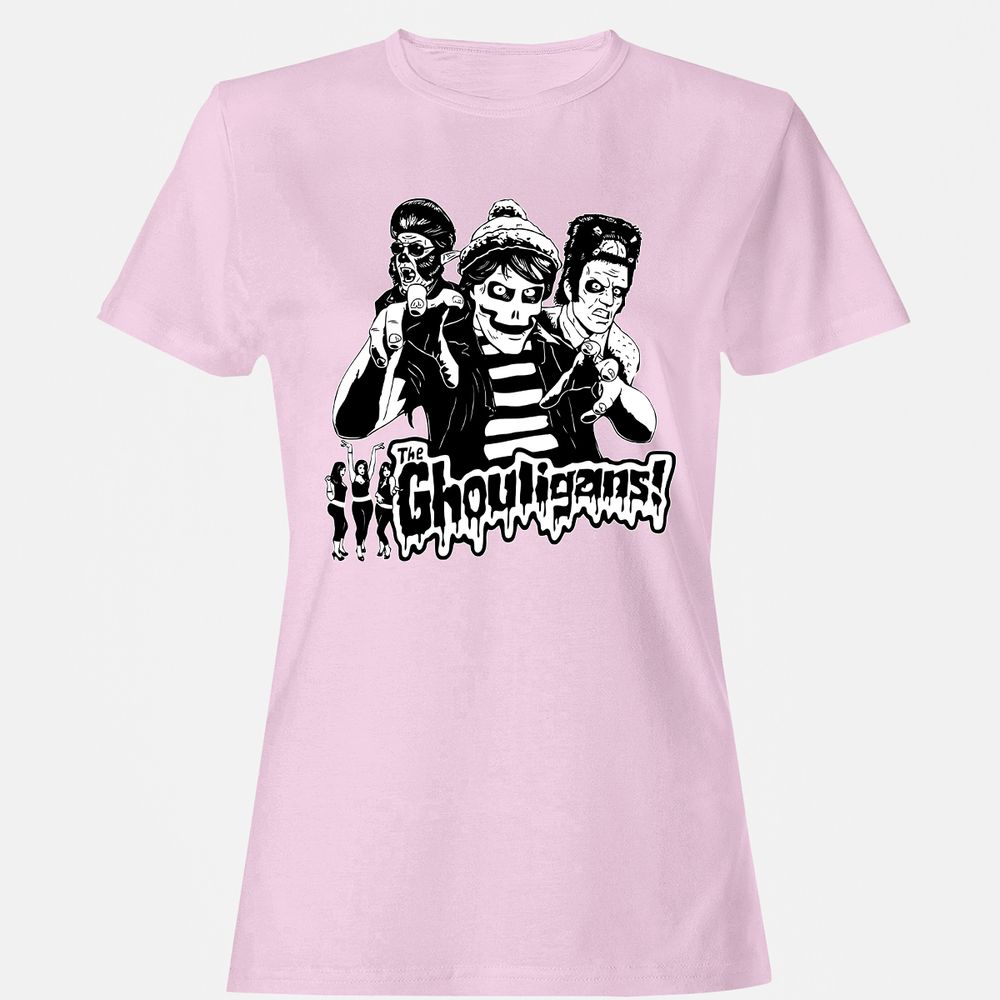 Women's T-Shirt - UXAKKG8D - Light Pink - 9