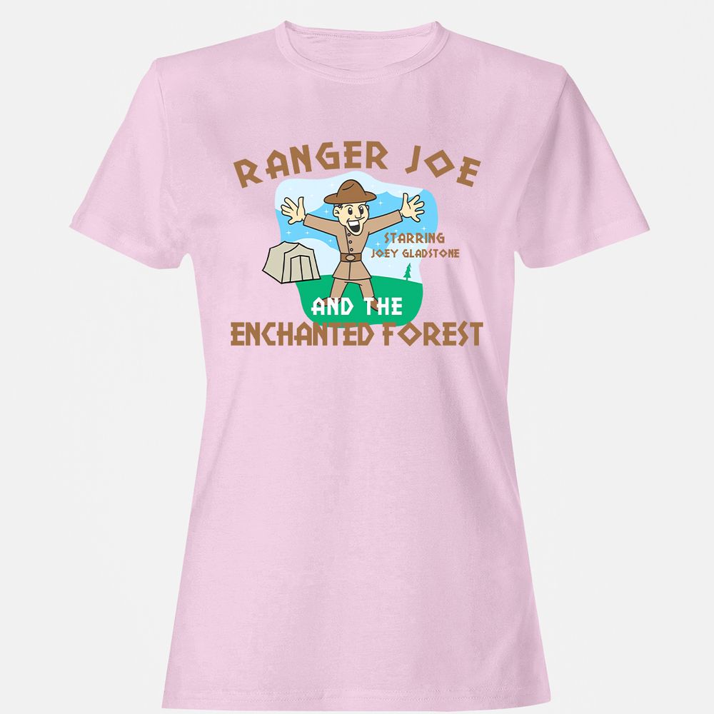 Women's T-Shirt - WZQW3KDD - Light Pink - 9