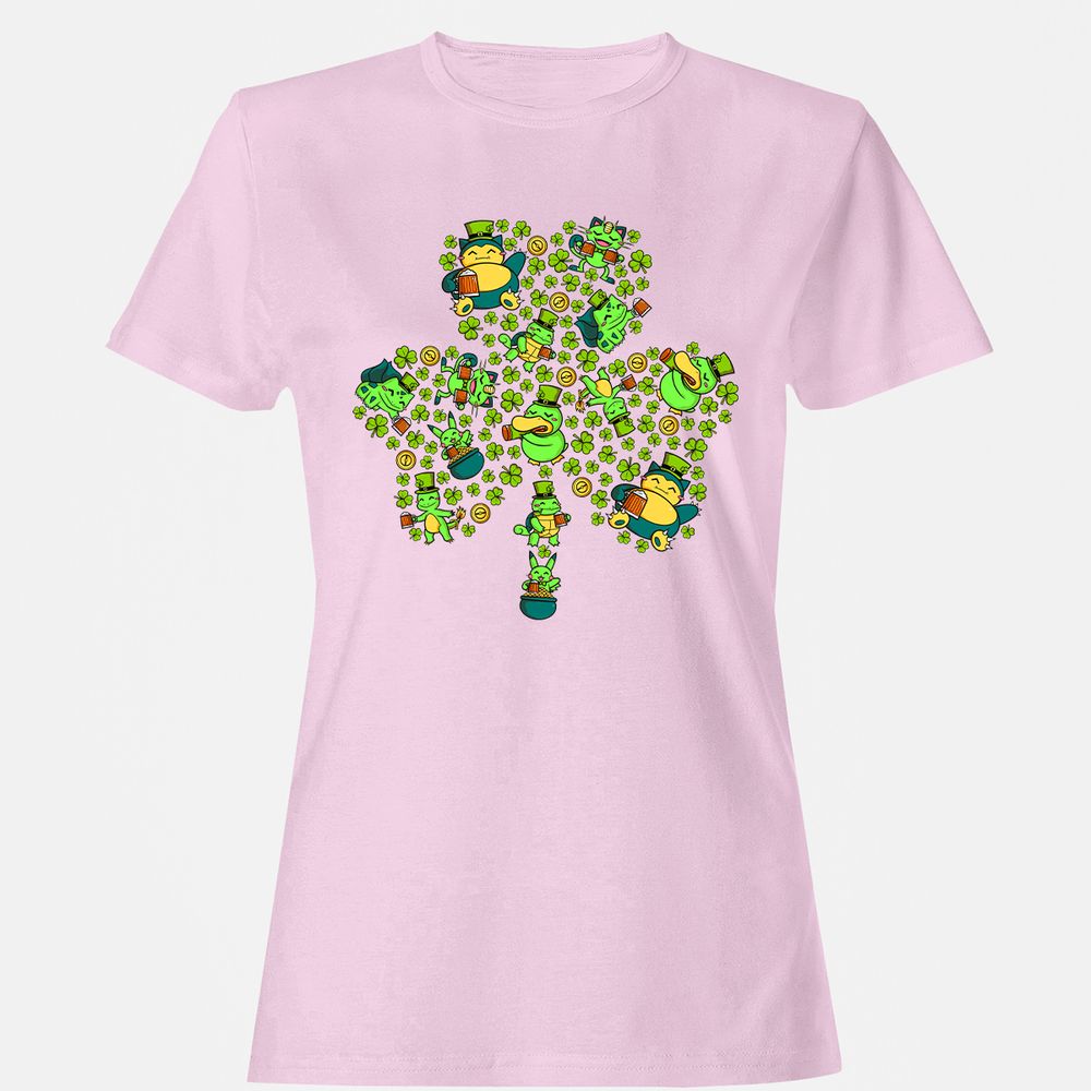 Women's T-Shirt - CRXS8AKH - Light Pink - 9