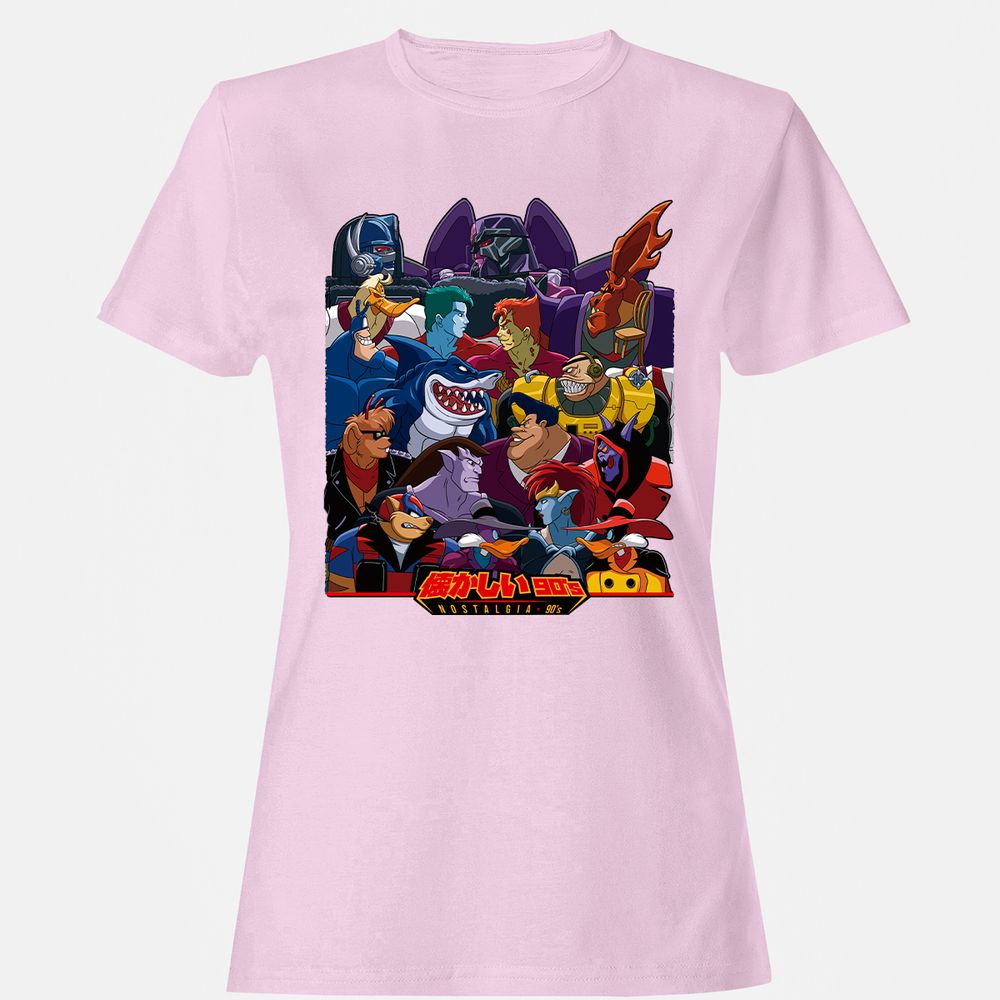 Women's T-Shirt - 9S3CW4Q4 - Light Pink - 9