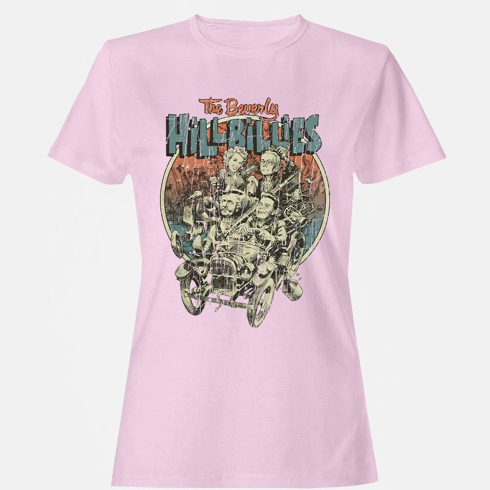 Women's T-Shirt - DHMJ3UYB - Light Pink - 9