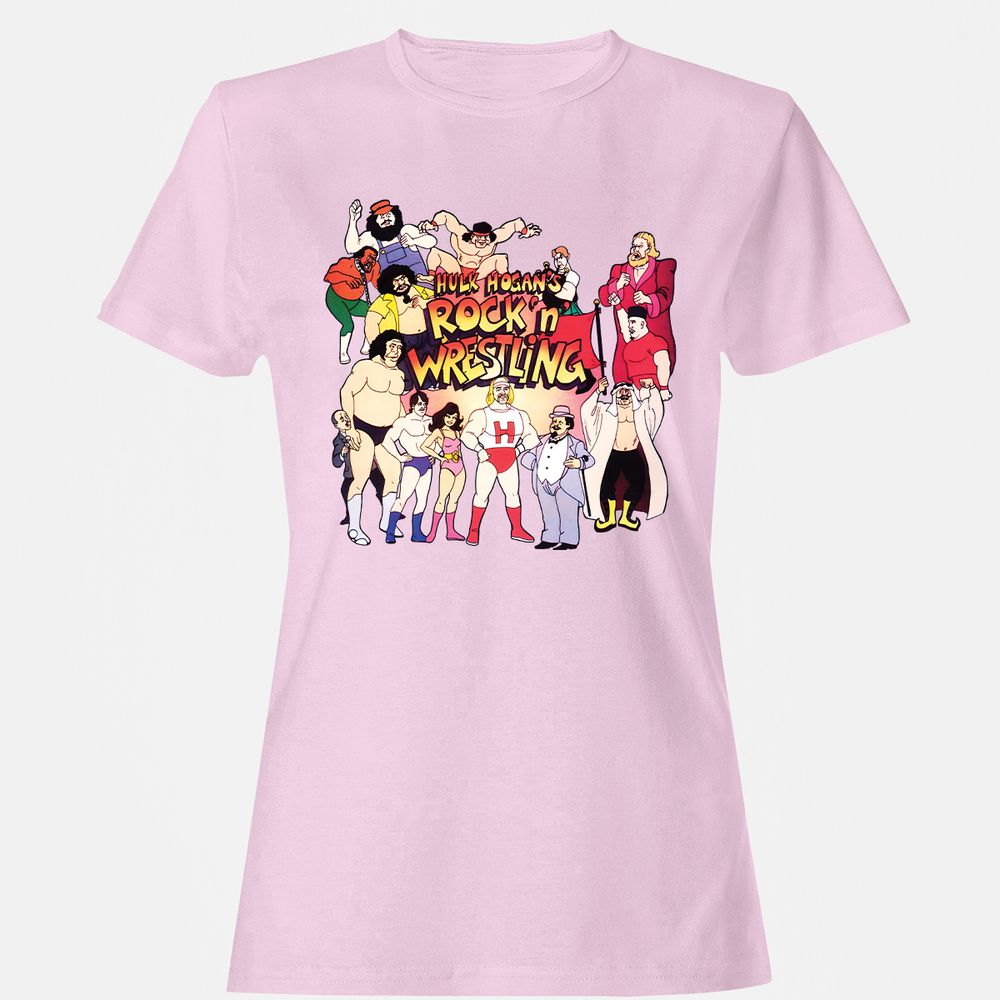Women's T-Shirt - U8JVPBZP - Light Pink - 9