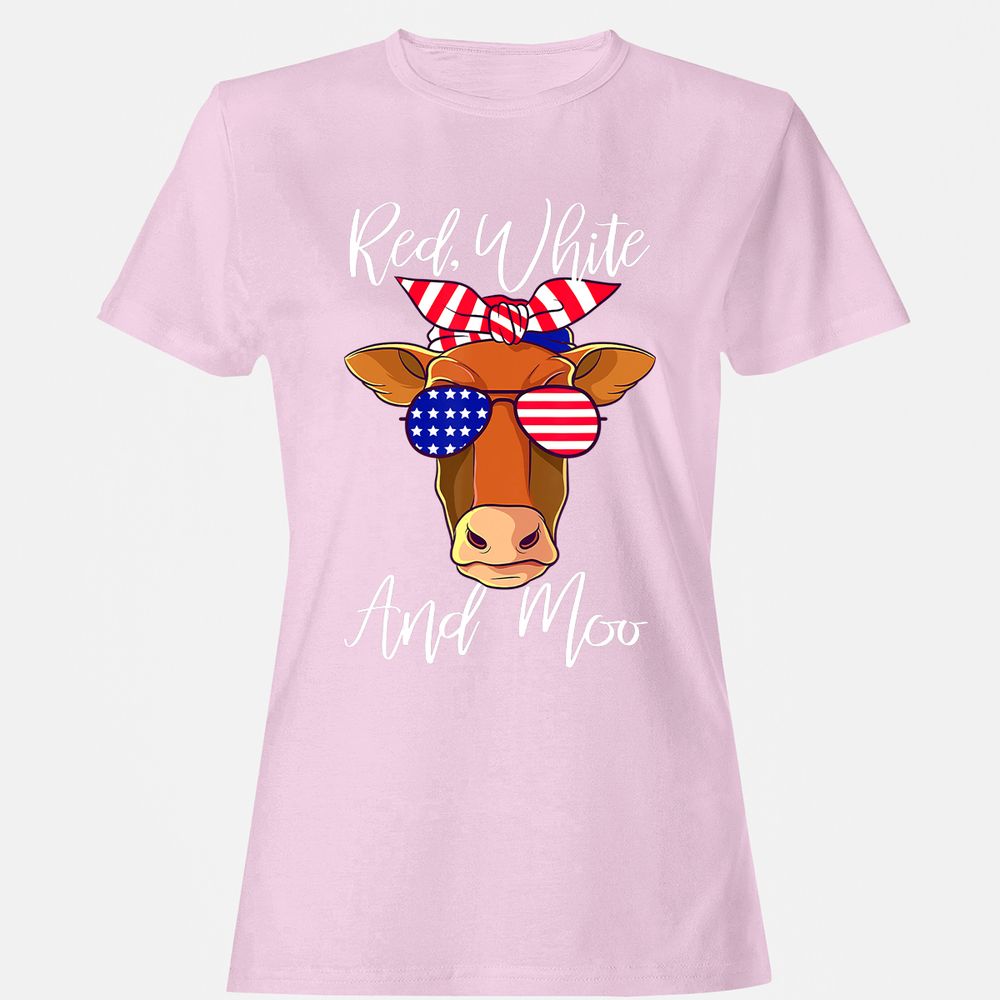 Women's T-Shirt - 7YH45XWV - Light Pink - 9