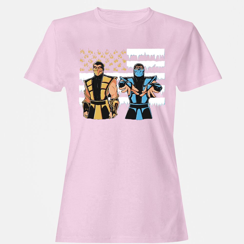 Women's T-Shirt - N4VBYQLL - Light Pink - 9