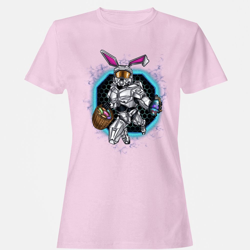 Women's T-Shirt - ZZELSJLX - Light Pink - 9