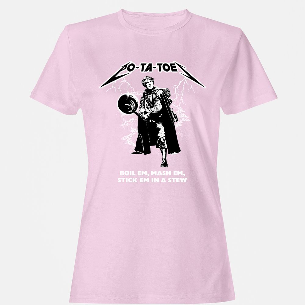 Women's T-Shirt - 1RTE46M3 - Light Pink - 9