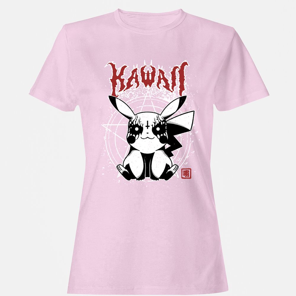 Women's T-Shirt - 4QH3KJ6R - Light Pink - 9