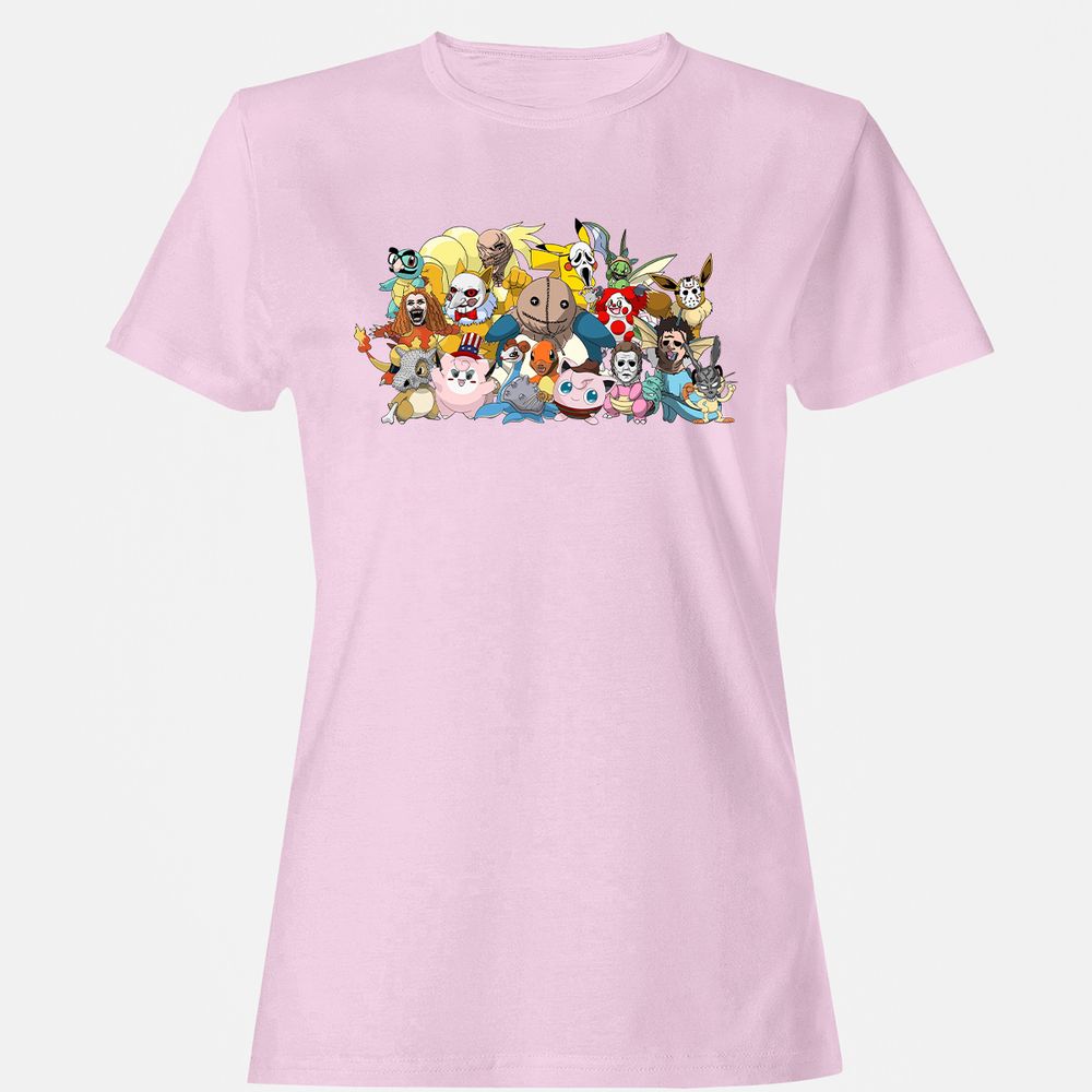 Women's T-Shirt - BE916ESK - Light Pink - 9