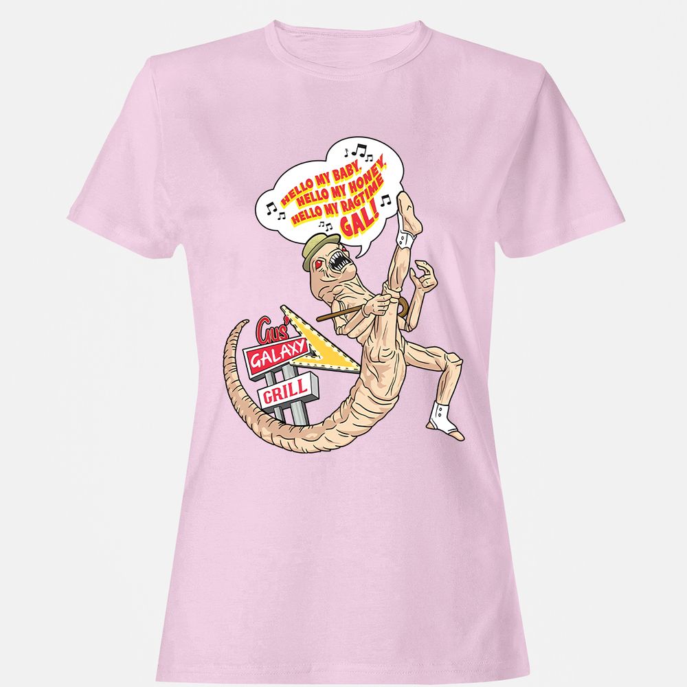 Women's T-Shirt - UA1DXSB4 - Light Pink - 9