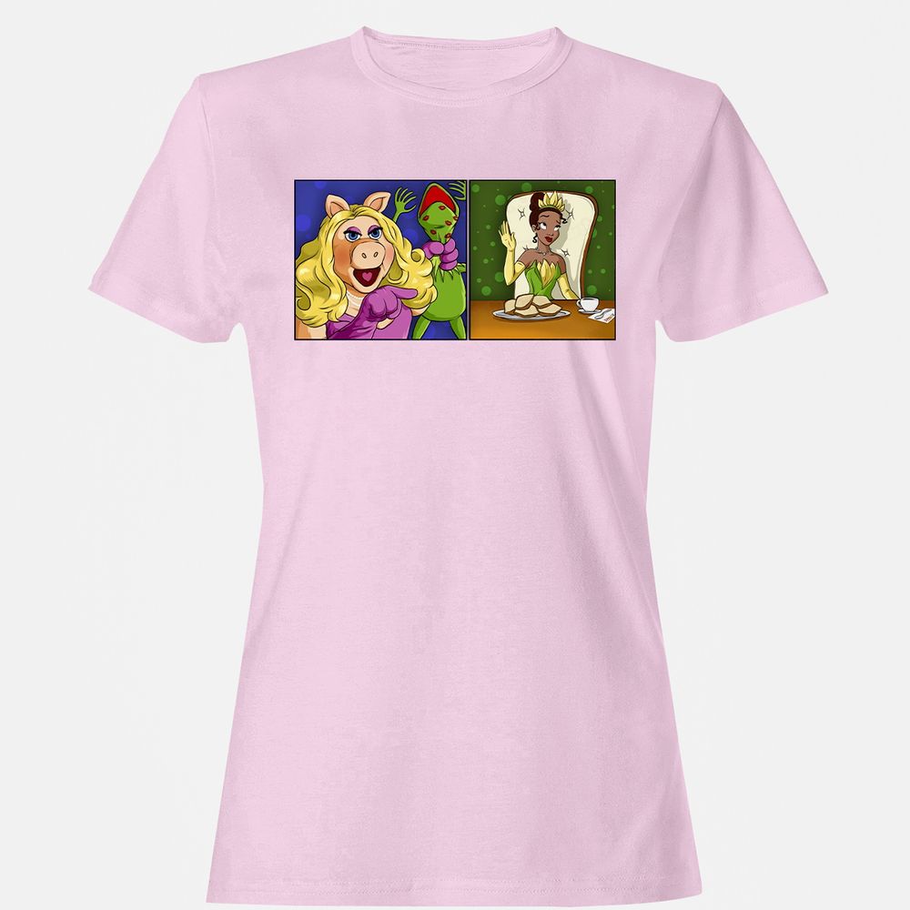 Women's T-Shirt - LRCJNW3Z - Light Pink - 9