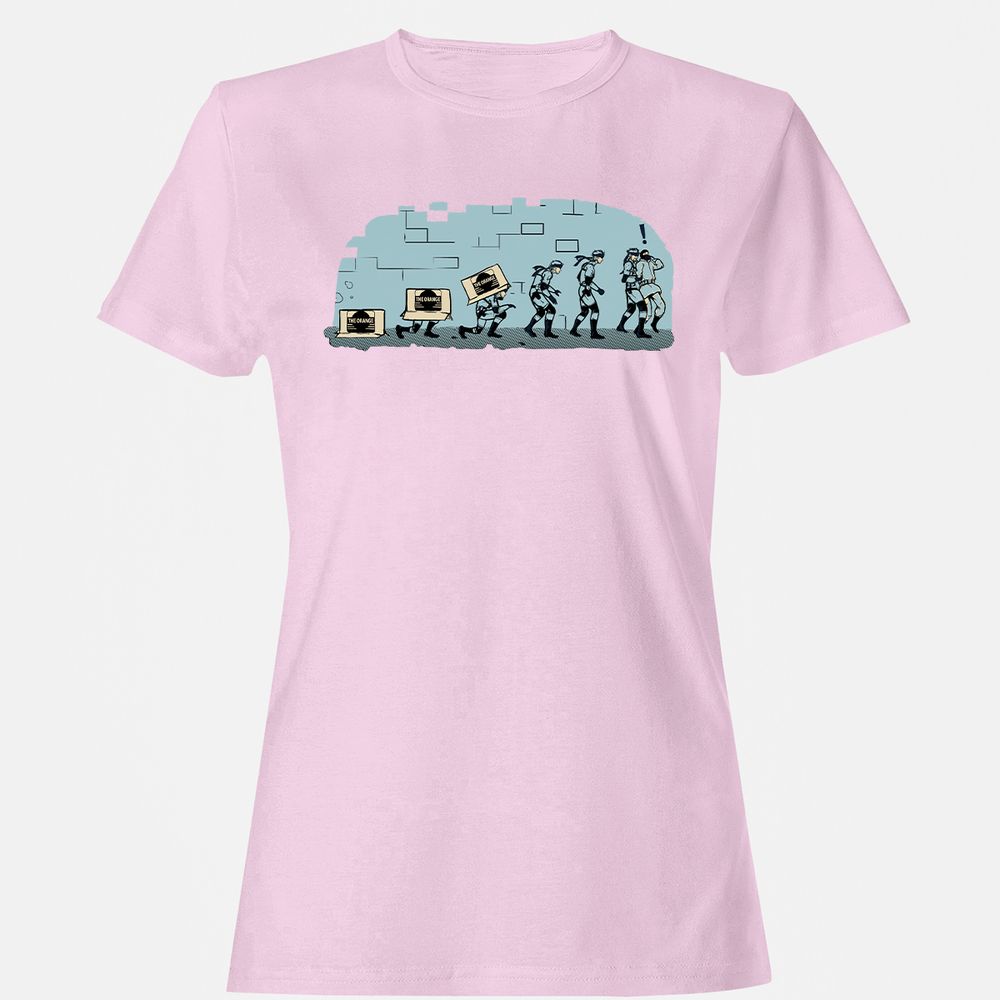 Women's T-Shirt - GHNUNMKA - Light Pink - 9