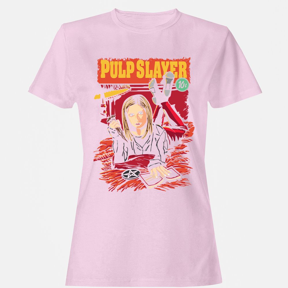 Women's T-Shirt - 67G4VQM8 - Light Pink - 9