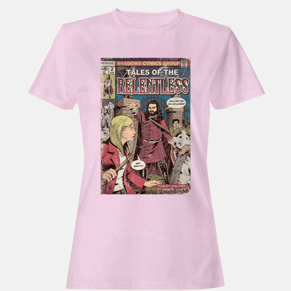 Women's T-Shirt - ZC2BFK4G - Light Pink - 9