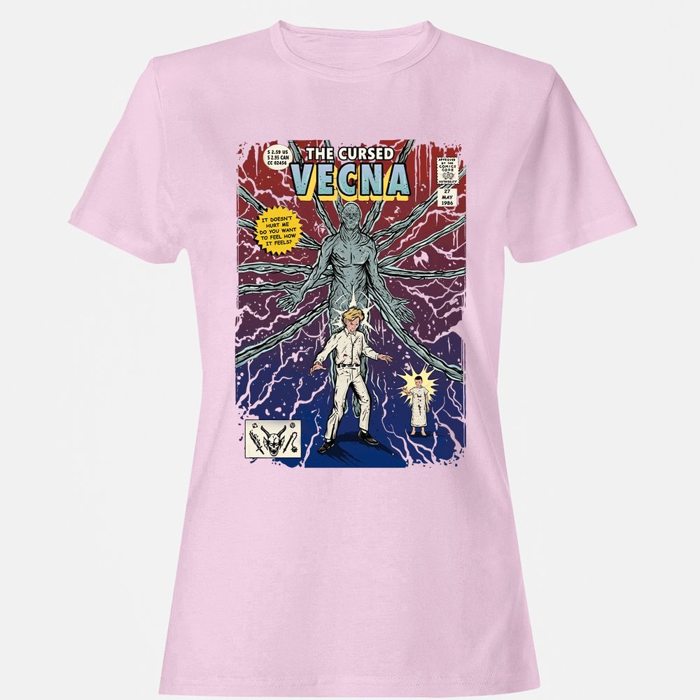 Women's T-Shirt - HBRP8DY9 - Light Pink - 9