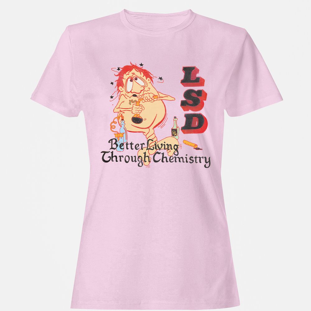 LSD Better Living Through Chemistry - Light Pink - 9