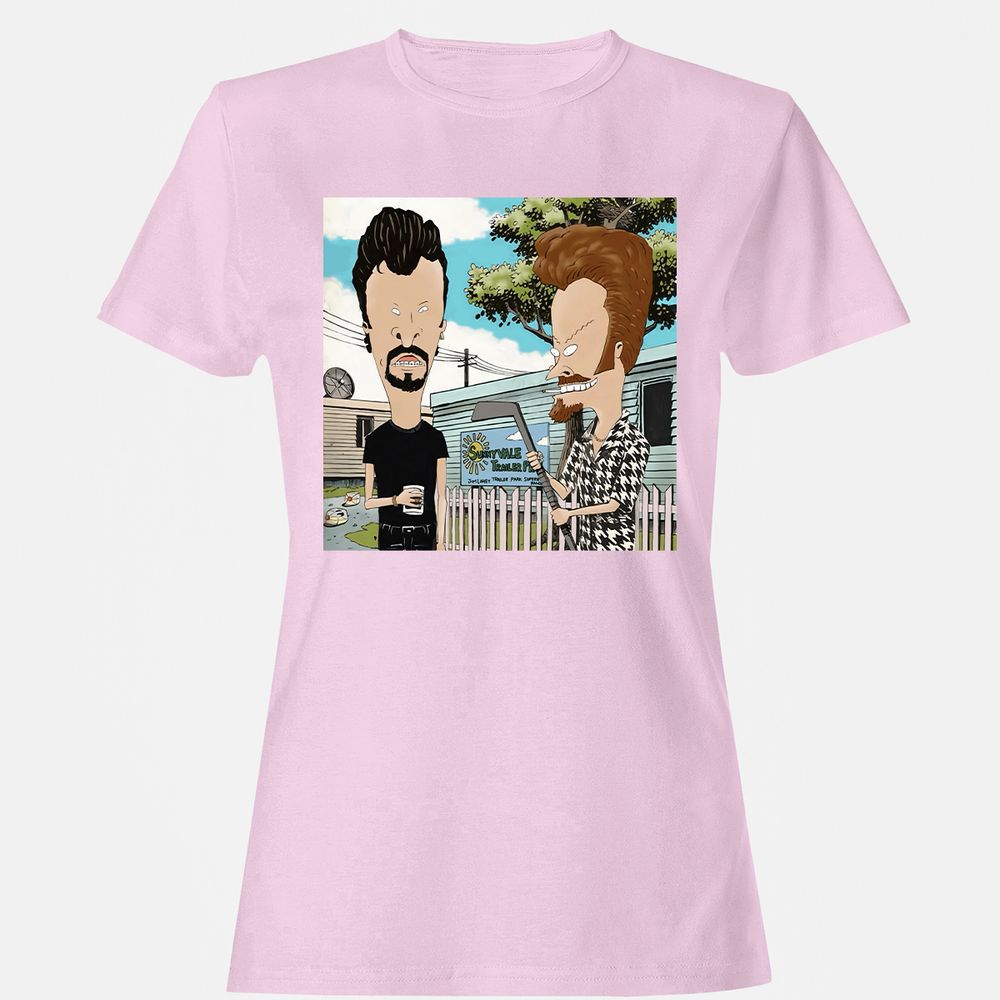 Women's T-Shirt - LF6D3X8Y - Light Pink - 9
