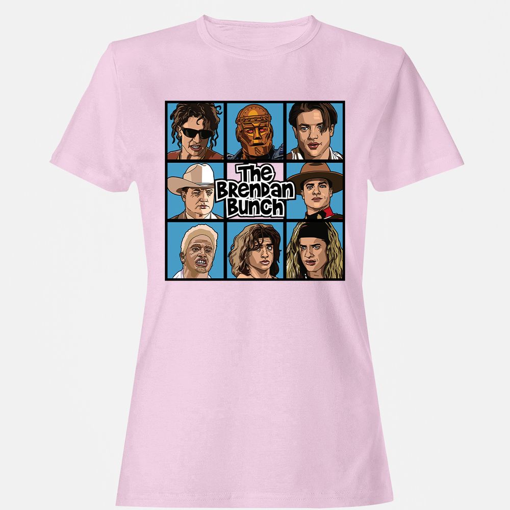 Women's T-Shirt - FSKQDG68 - Light Pink - 9