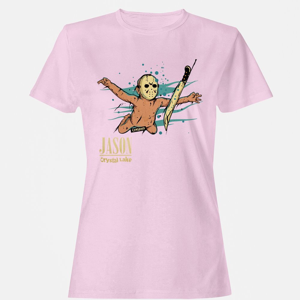 Women's T-Shirt - VAF4Z6JR - Light Pink - 9