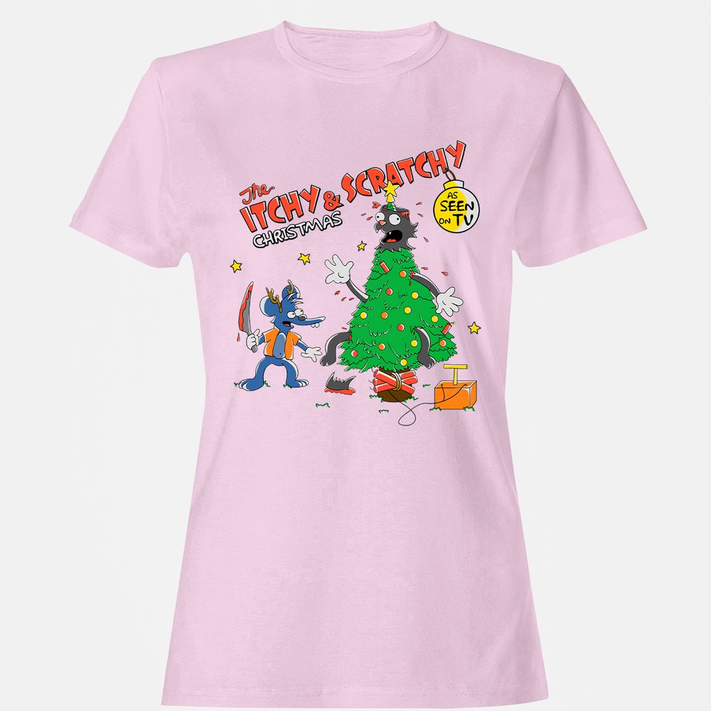 Women's T-Shirt - C8CV9G56 - Light Pink - 9