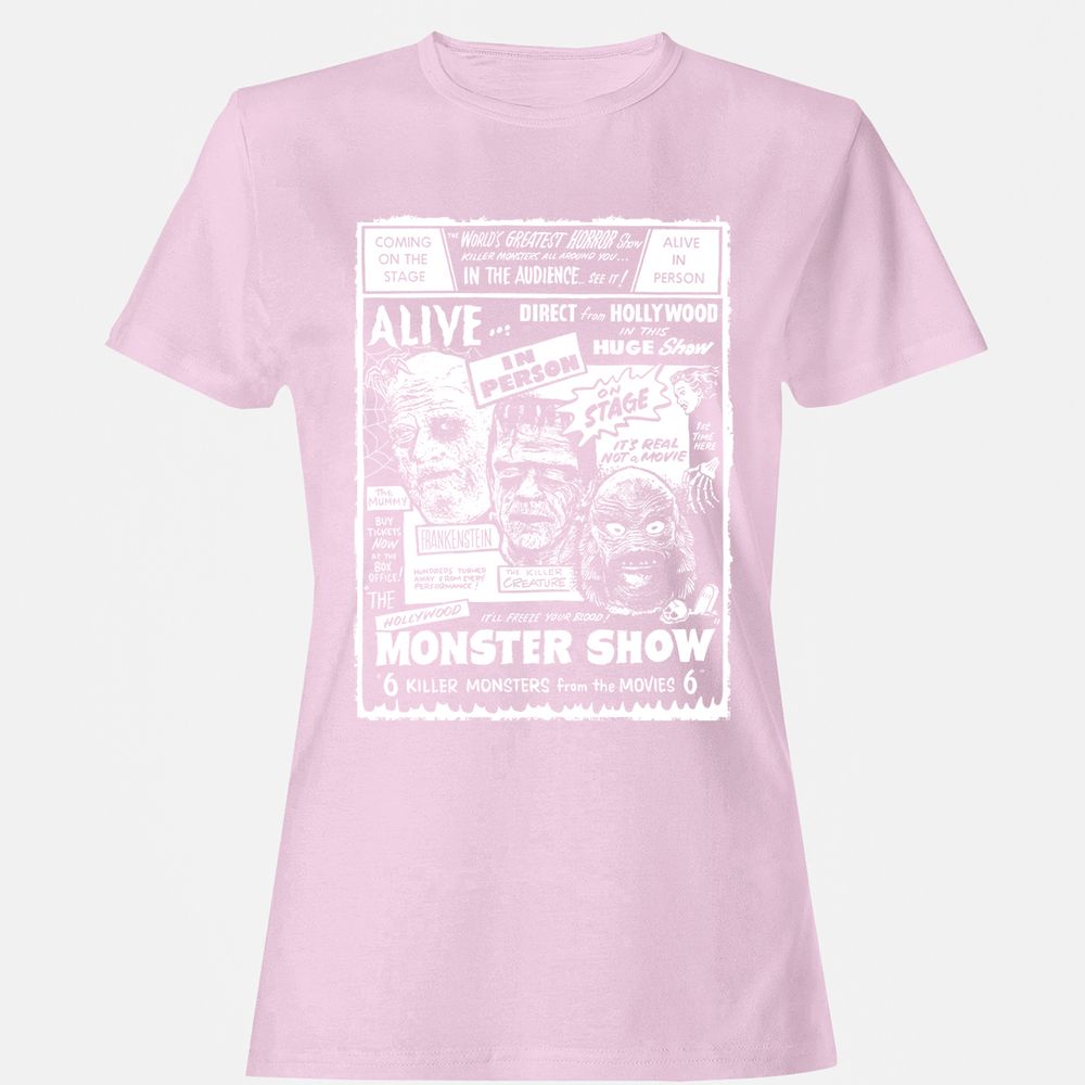Women's T-Shirt - Y1XHK1AR - Light Pink - 9