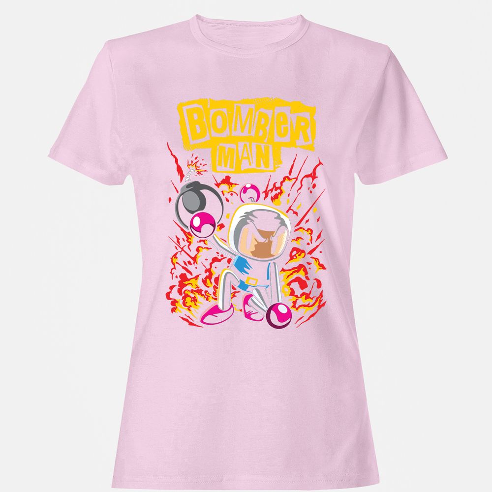 Women's T-Shirt - JY5JBZL2 - Light Pink - 9