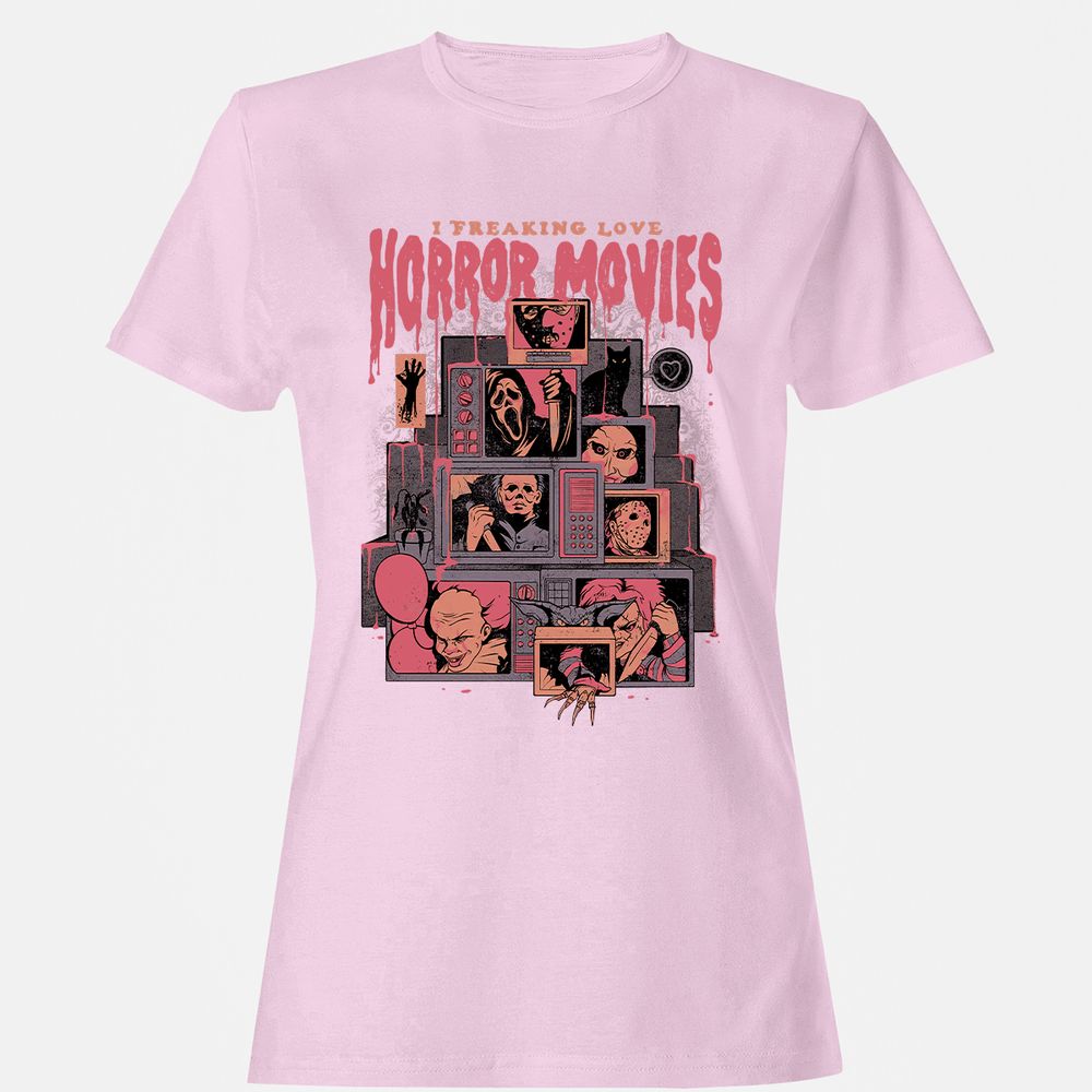 Women's T-Shirt - LBTGEXLF - Light Pink - 9