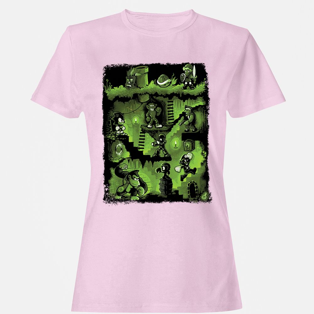 Women's T-Shirt - US6NKD1D - Light Pink - 9