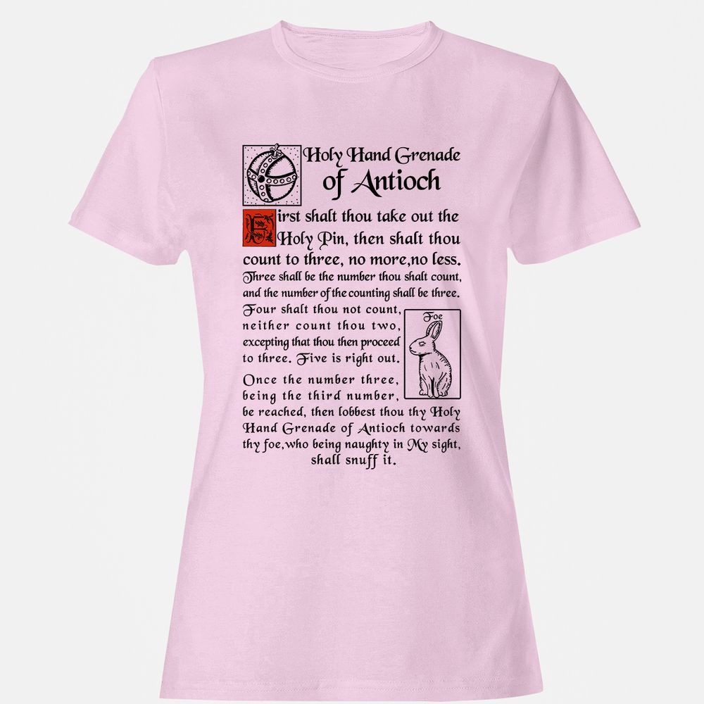 Women's T-Shirt - GAB1VXFU - Light Pink - 9