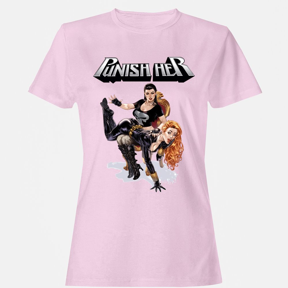 Women's T-Shirt - 7N5D7GK9 - Light Pink - 9