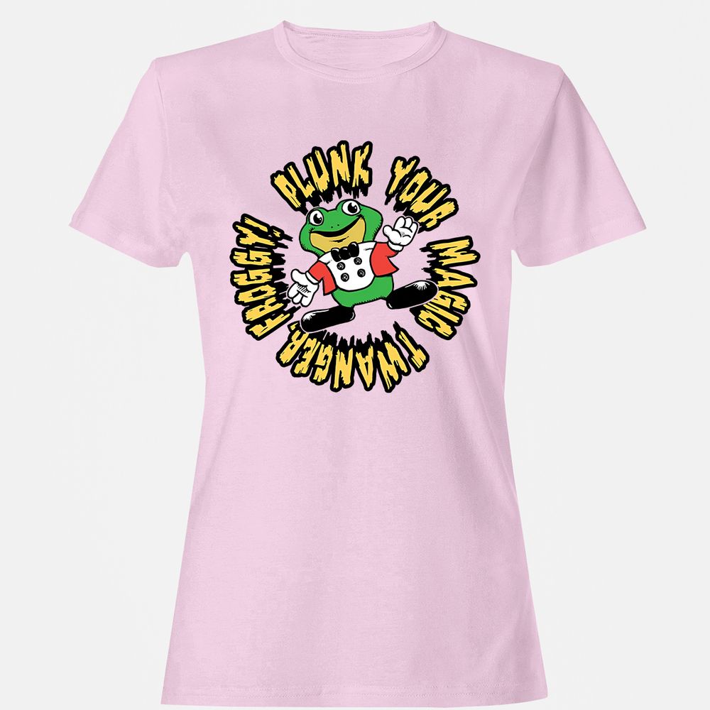 Women's T-Shirt - S4M6DA9Q - Light Pink - 9