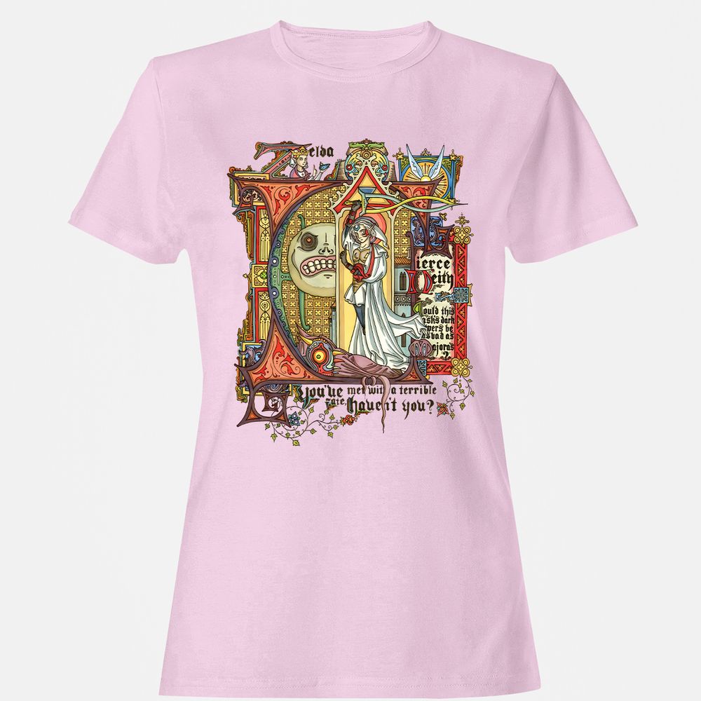 Women's T-Shirt - PF1XXYJT - Light Pink - 9