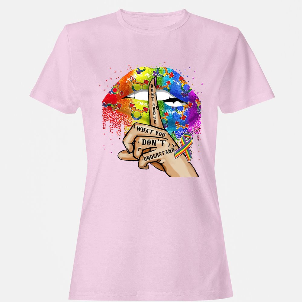 Women's T-Shirt - DZXF31GX - Light Pink - 9
