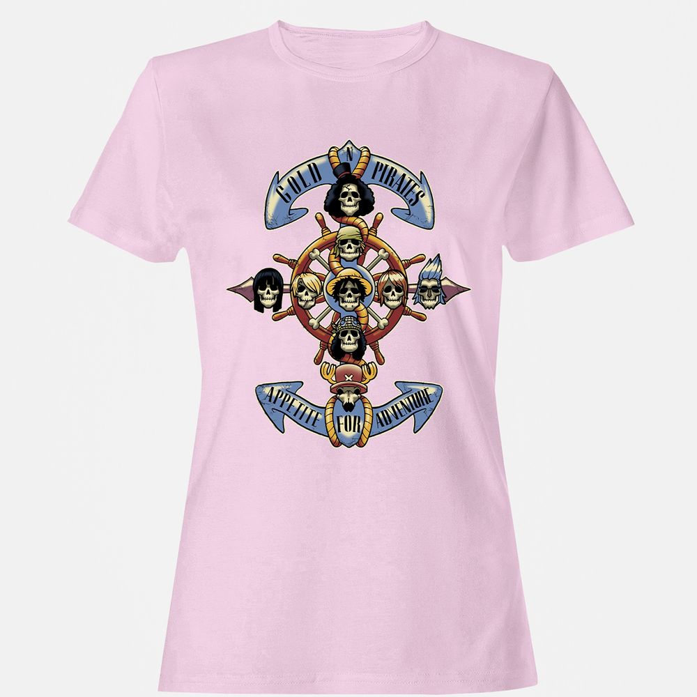 Women's T-Shirt - QKD6CBW2 - Light Pink - 9