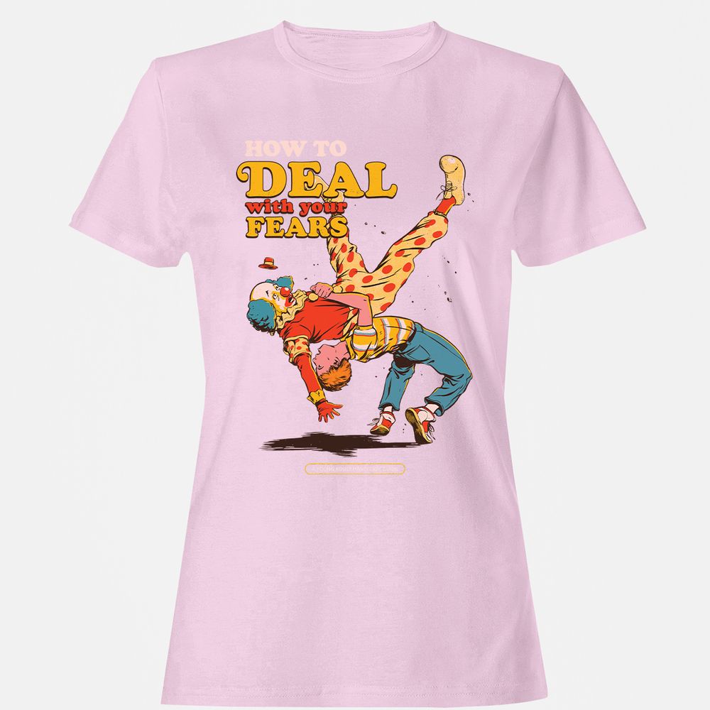 Women's T-Shirt - 9KQPAYHL - Light Pink - 9