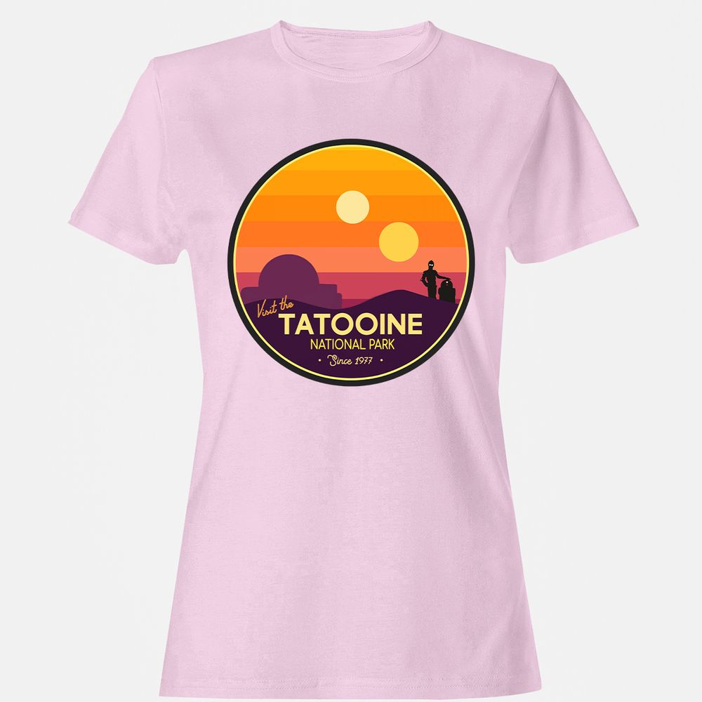 Women's T-Shirt - PNQRWPZH - Light Pink - 9