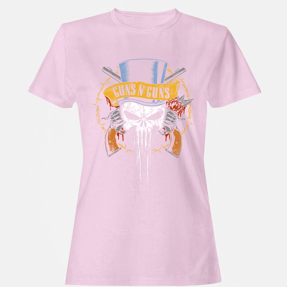 Women's T-Shirt - DR1ZJE3M - Light Pink - 9