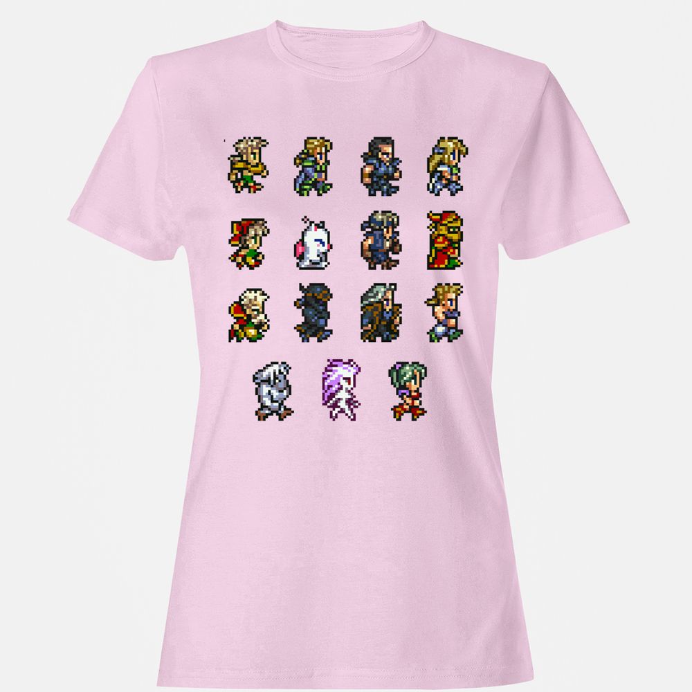 Women's T-Shirt - 9W34E6YA - Light Pink - 9