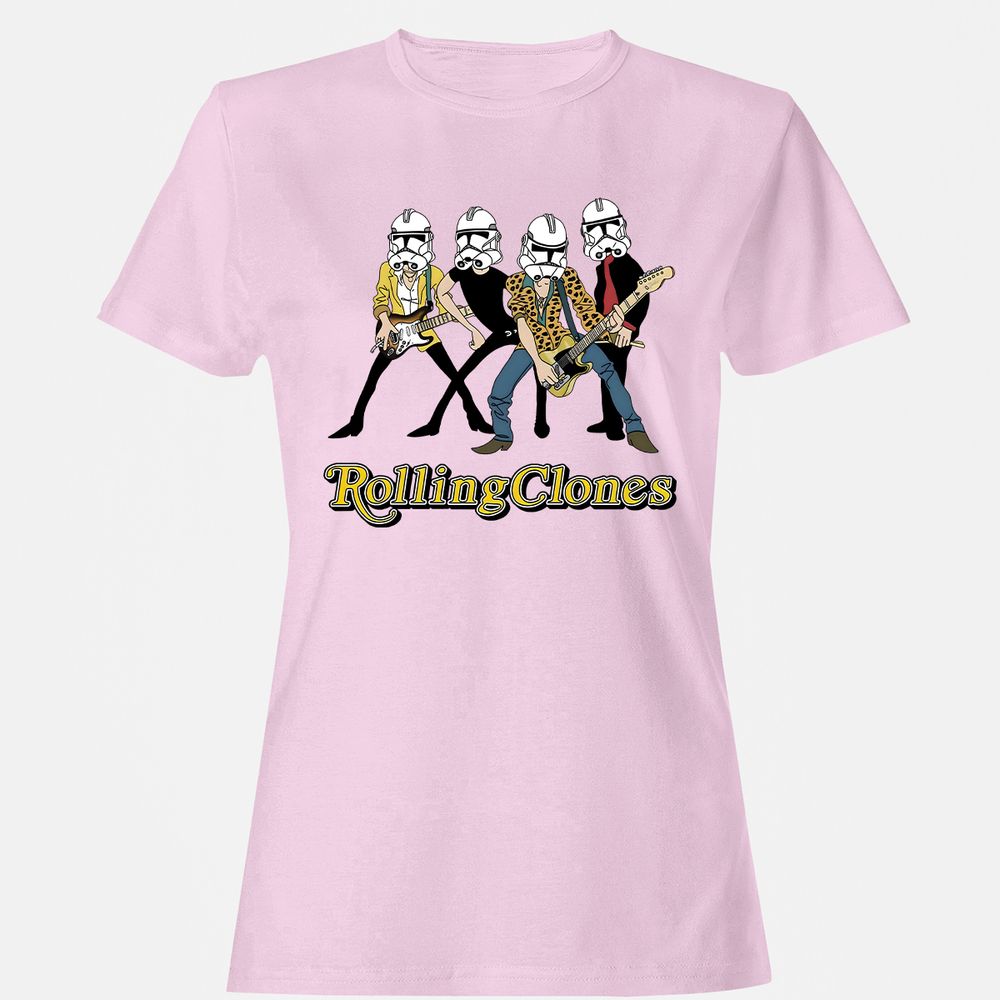 Women's T-Shirt - FLVJGKJ2 - Light Pink - 9