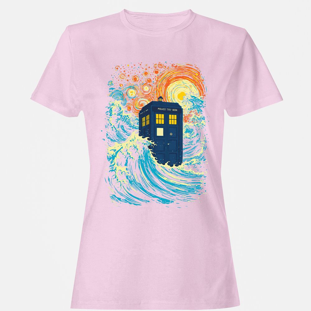 Women's T-Shirt - VZCDZTEG - Light Pink - 9