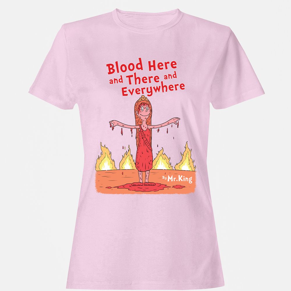 Women's T-Shirt - 42E3H8A9 - Light Pink - 9