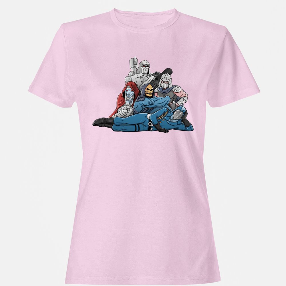 Women's T-Shirt - JQWYUVRR - Light Pink - 9