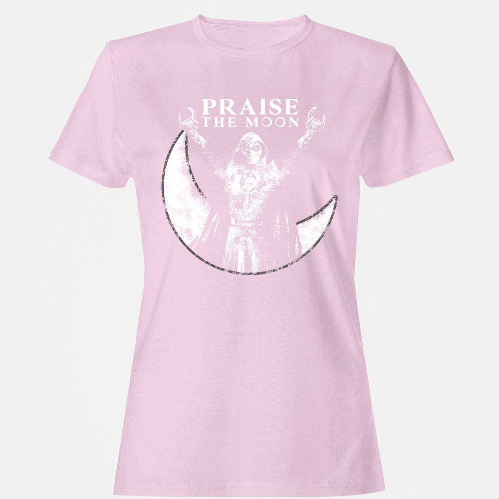Women's T-Shirt - BTQ3ZR8S - Light Pink - 9